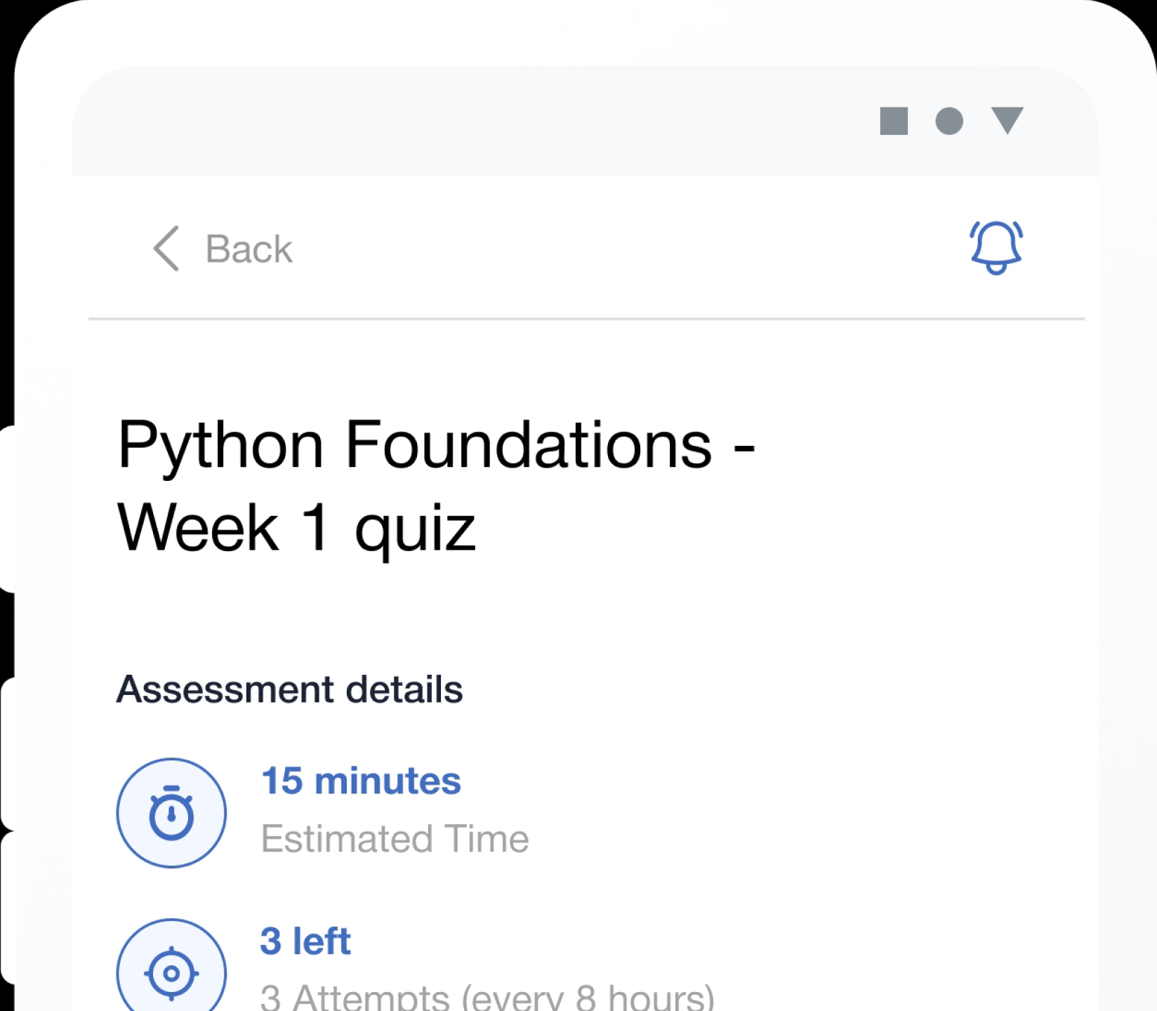 Self-Awareness & Skill Improvement