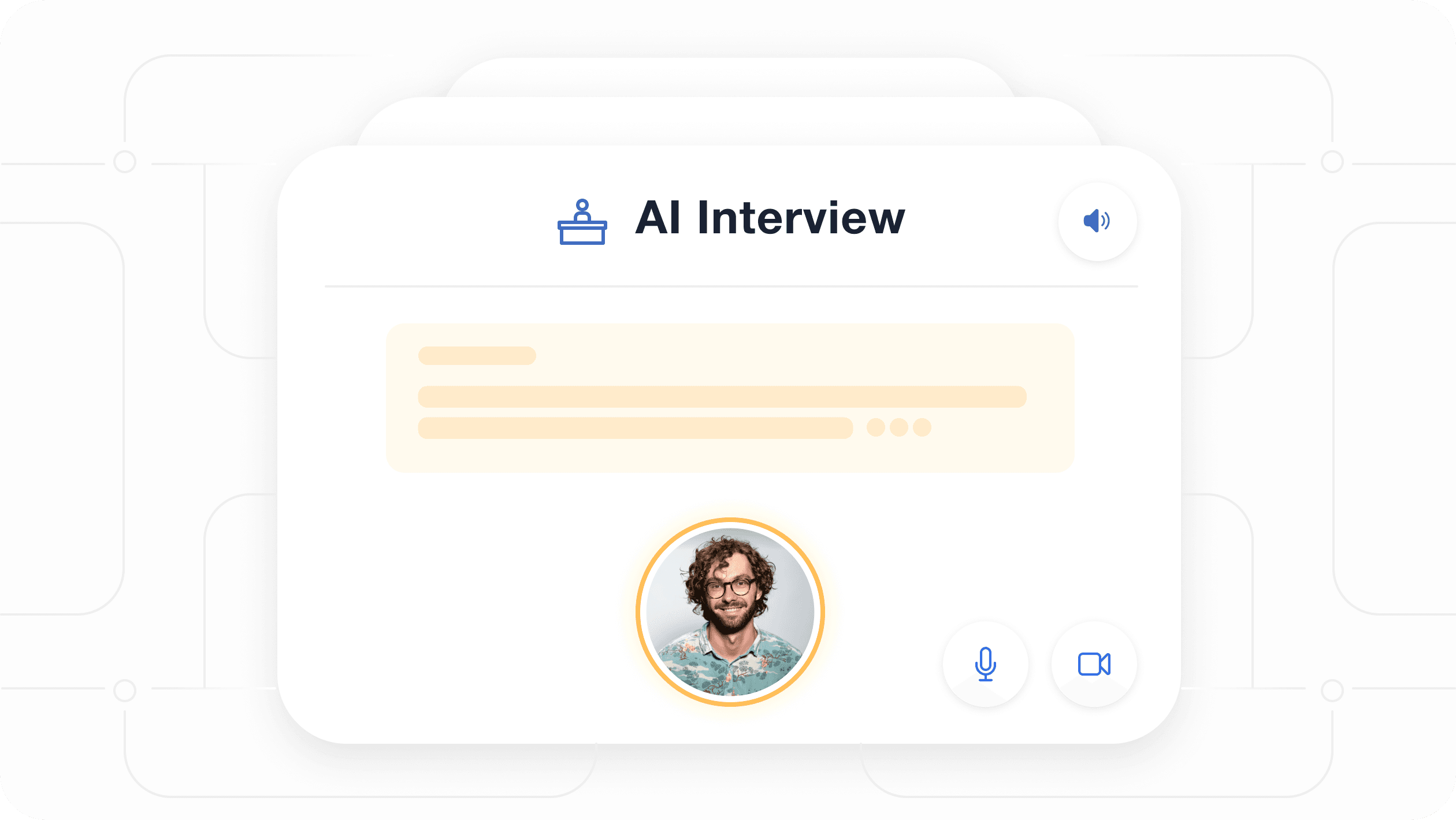 Built-in AI Interviews