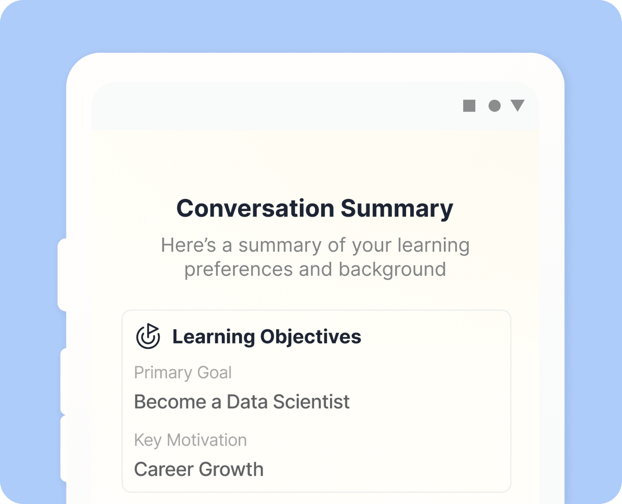 Conversation Summary