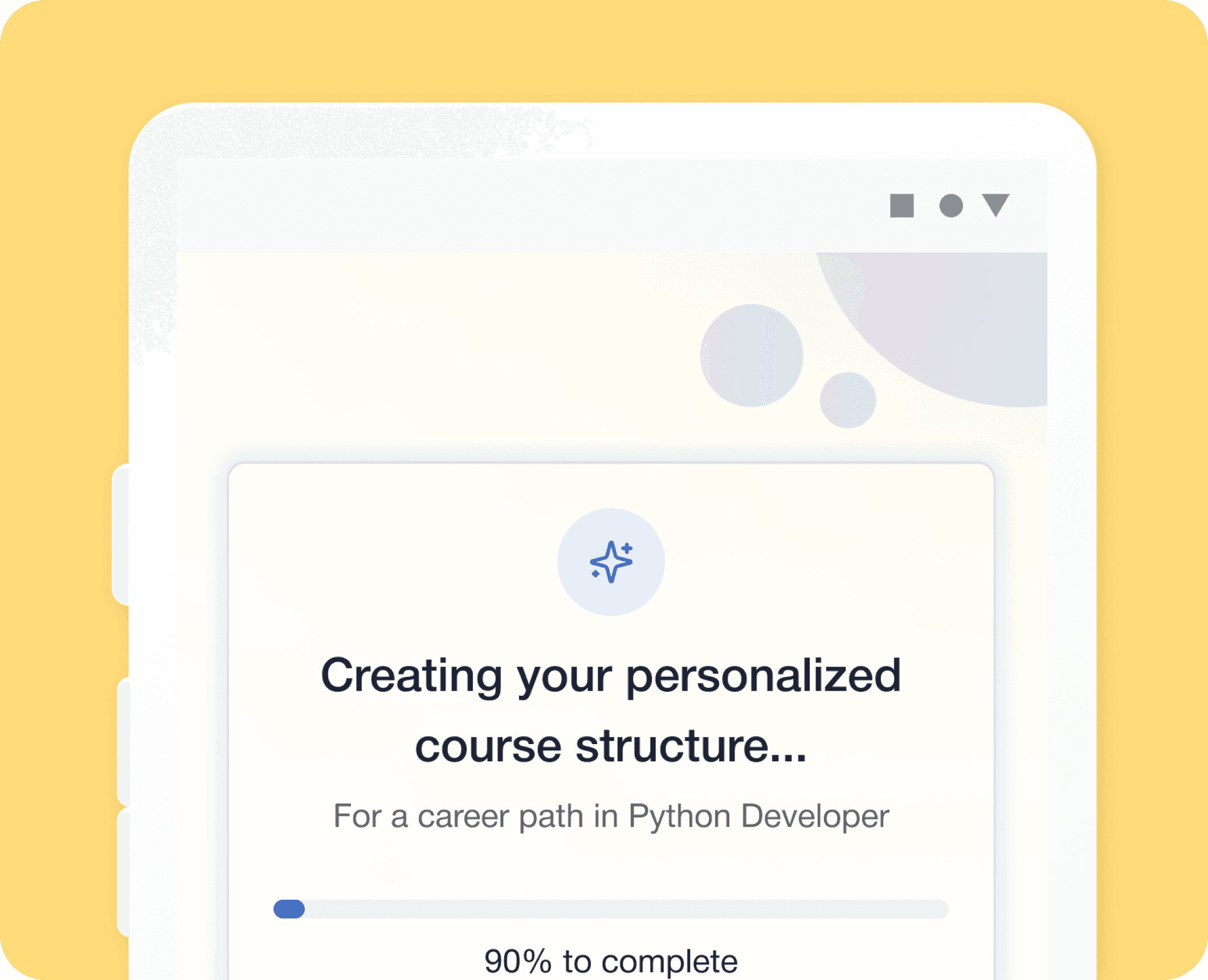 Custom Course Structuring